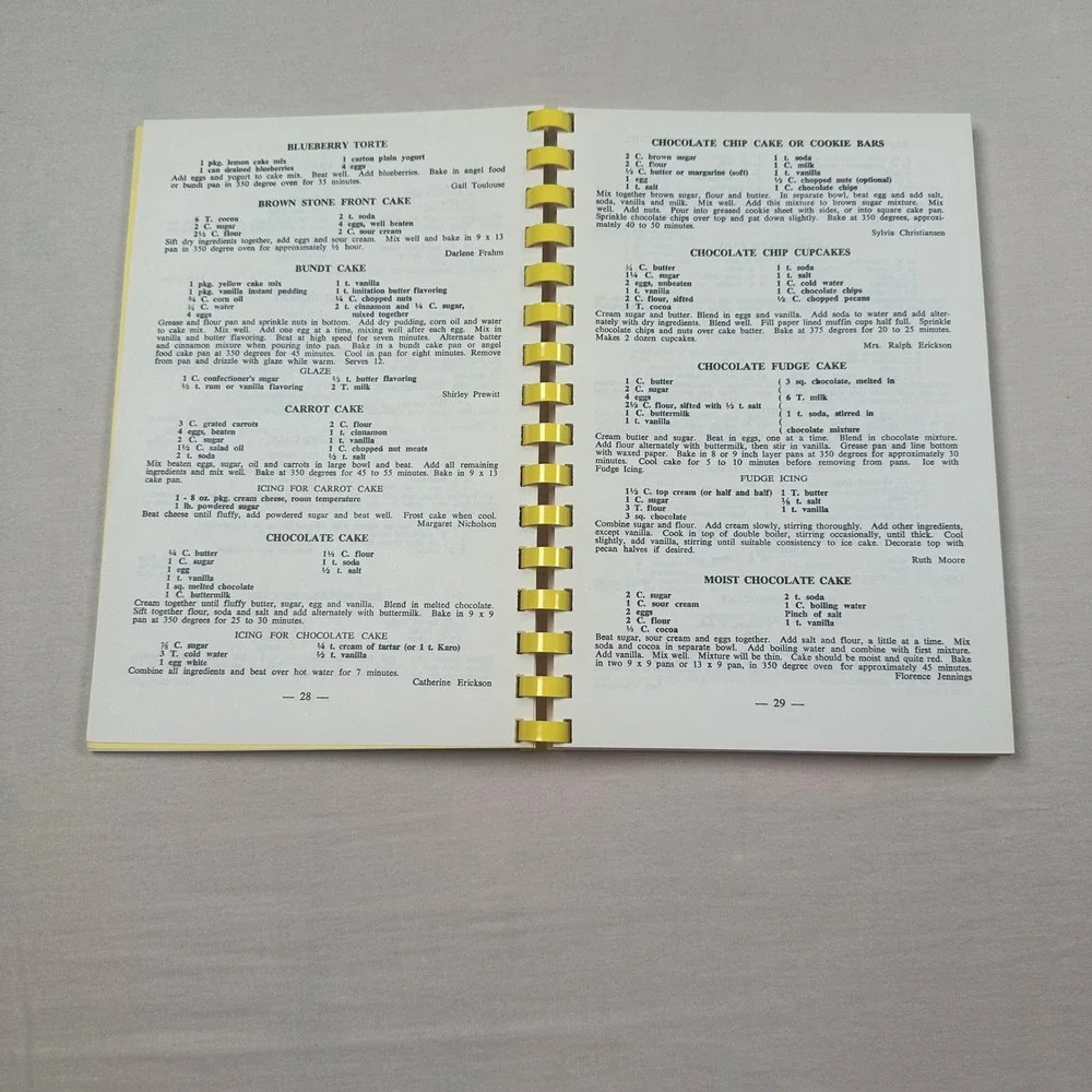 Making Of Many Evangelical Covenant Church Vintage Cookbook Des Moines Iowa 1971